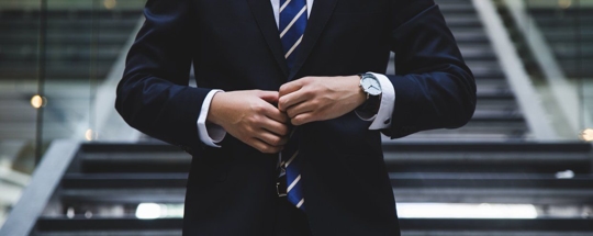 Professional with a suit